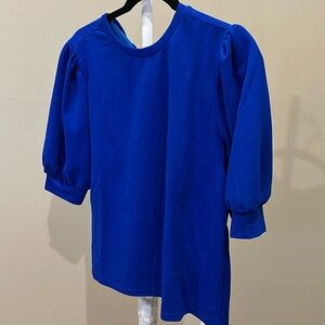 EUC blue blouse